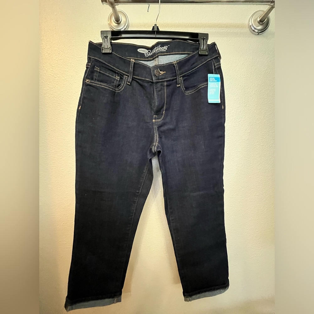 Old Navy Sweetheart denim capris- 4 Regular